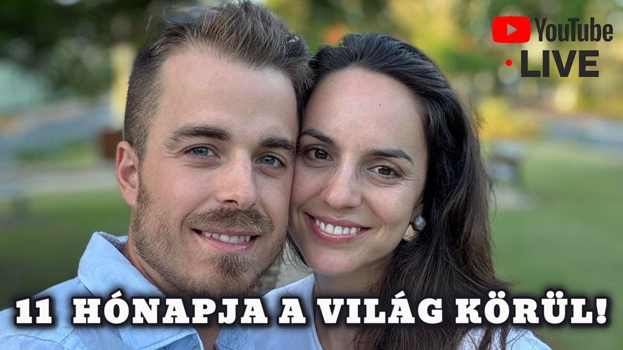 11 hónapja indultunk el otthonról a világkörüli utunkra! ÉLŐ ADÁS | Debi & Balu