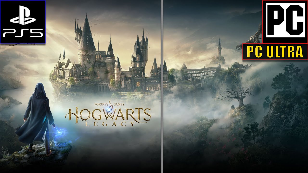 Hogwarts Legacy, PS5 vs PC ULTRA, 60 FPS TEST, Graphics Comparison, 4K