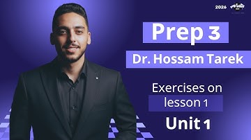 Lesson 1 Unit 1 | Full Explanation and Exercises