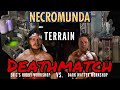 TERRAIN DEATHMATCH - vs. Dark Matter Workshop - Crafting Necromunda Territories! 40k Kill Team