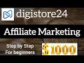 DIGISTORE AFFILIATE MARKETING for Beginners in 2020 (Tutorial) - Make $1000 A Day