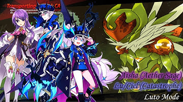 [Elsword] Aisha Level 99 on Transporting Tunnel CA: 4-X Luto Mode [Aether Sage]