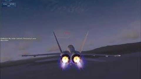 FSX Acceleration - High Altitude Intercept - Different Route