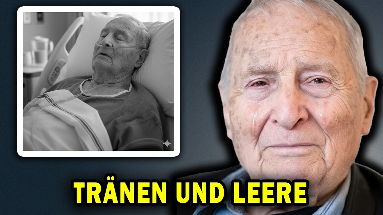 Vor fünf Stunden: Tiefe Trauer um Freddy Quinn – auch er brach sein Schweigen und weinte.