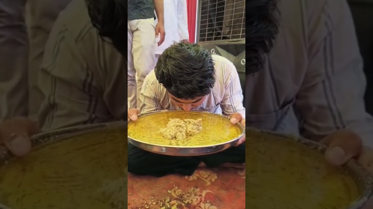 Rajasthan's Style Of Having Food With Ghee..💯🫣😊🤩 