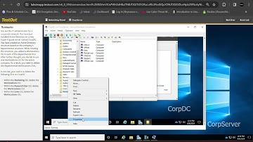 6.5.6 Delete OUs : TestOut