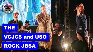 VICE CHAIRMAN of the JOINT CHIEFS OF STAFF VISITS JBSA WITH THE USO @JointBaseSanAntonio
