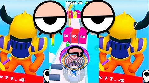 Layer Man 3D - ASMR Gameplay iOS, Android #fun #mobilegame #amogus #shortsfeed #shorts
