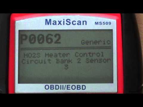 P0062 Diagnostic Trouble Code Problem Code Meaning