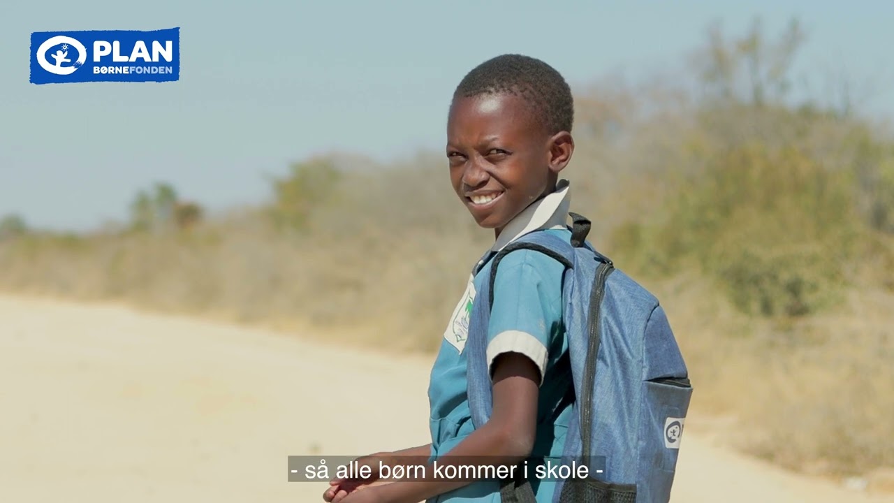 Jeg vil også gå i skole. PlanBørnefonden har en plan