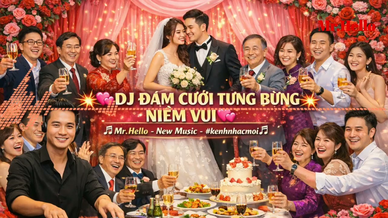 ĐÁM CƯỚI ĐÔI MÌNH- No.05 💥ALBUM DJ 💥  🎶Đám Cưới Tưng Bừng Niềm Vui 🎶#kenhnhacmoi