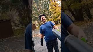Bruhhhh Wit The Leaf Blower