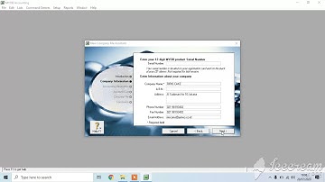 DATA AWAL PERUSAHAAN BARU (MYOB ACCOUNTING VER 18 EDUCATION)