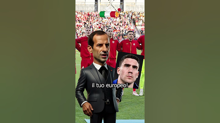 Allegri punzecchia Vlahovic #calcio #europei2024 #juve #vlahovic #allegri #serbia #inghilterra