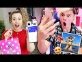 I Swapped PHONES With My BOYFRIEND For 24 HOURS! *Bad Idea*