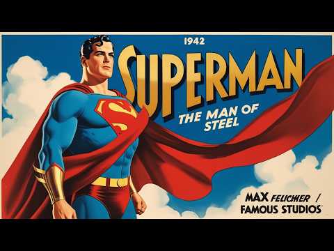 SUPERMAN (1941 to 1943) Full Series Movie | Fleischer and Famous Studios (Restored HD)