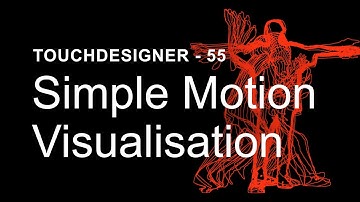 Simple Motion Visualisation – TouchDesigner Tutorial 55