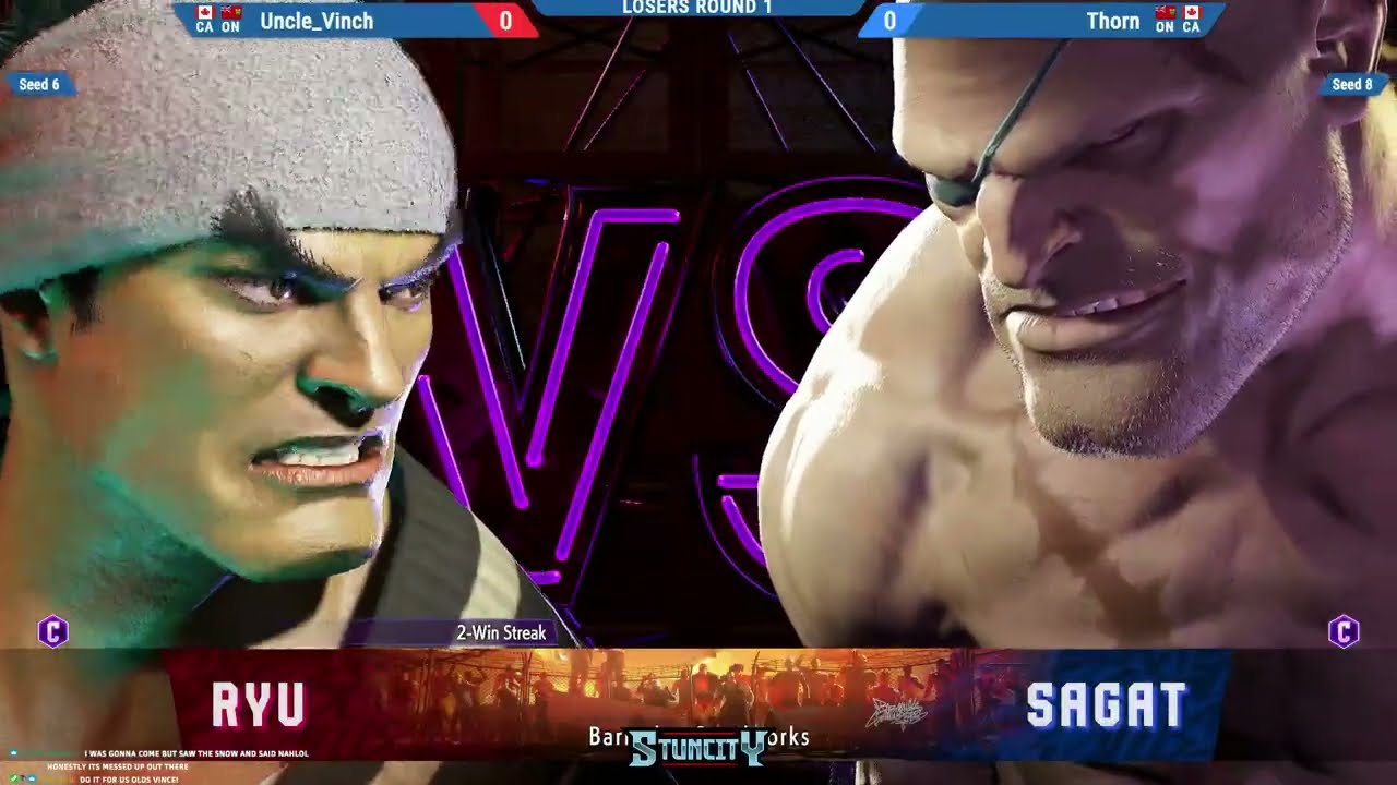 Stun City 02/18/2026 - Street Fighter 6 Offline Tournament. !bracket !donation