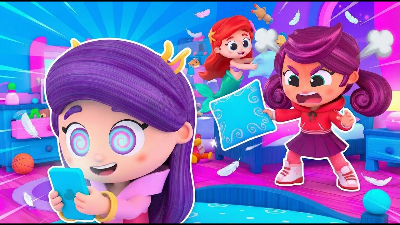 Use seu telefone com moderação A Bela Adormecida 📱🎮 Desenhos