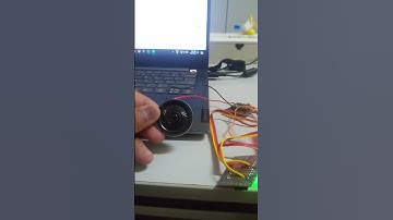 music track 🎶playing with help of ESP 32 and MP3 module and amplifier module PAM8403 #esp32 #arduino