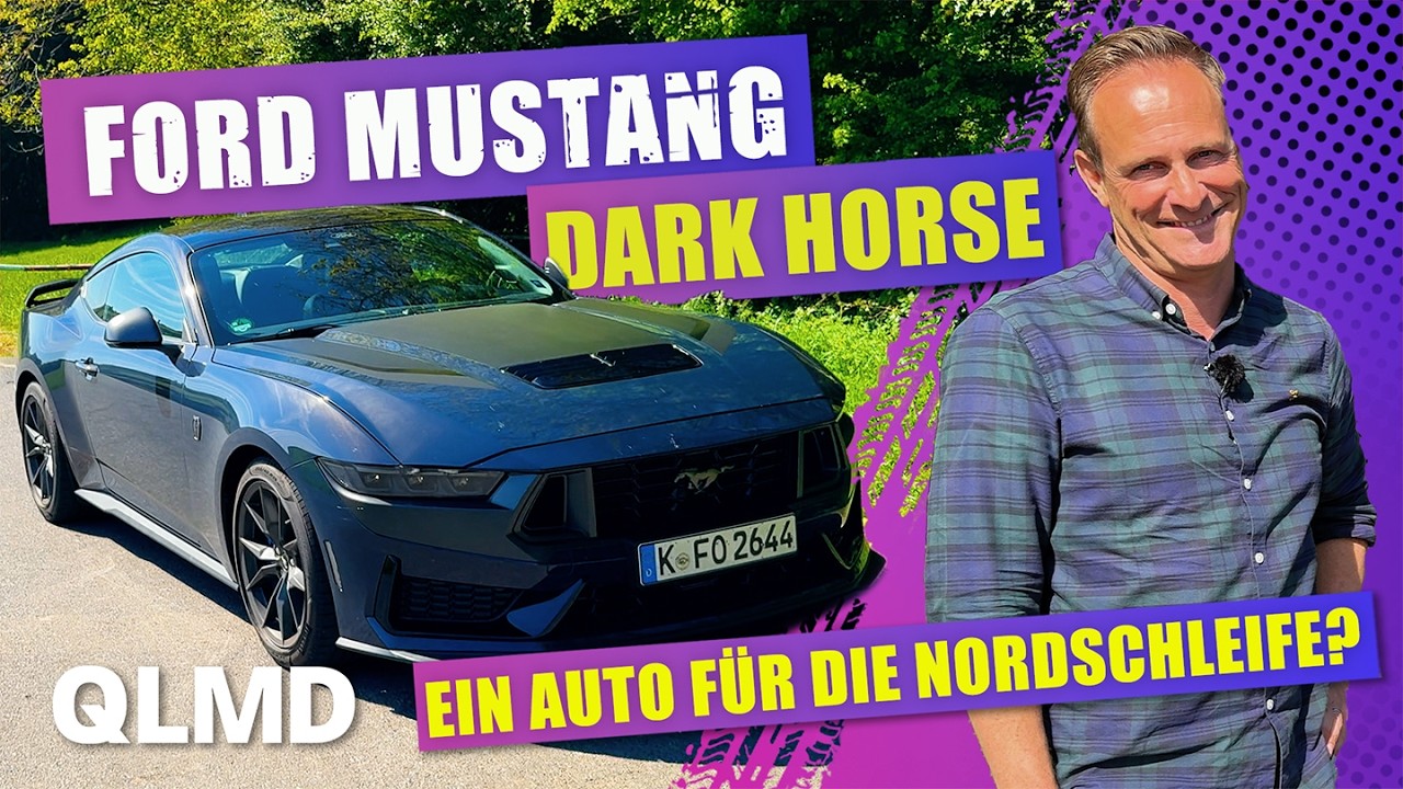 Kann der auch Kurven?! 🤣 | Ford Mustang Dark Horse vs. Nordschleife | Matthias Malmedie
