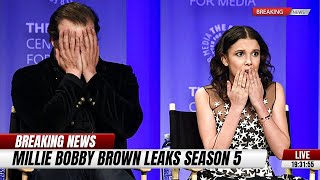 Millie Bobby Brown Leaks Season 5 Of Stranger Things