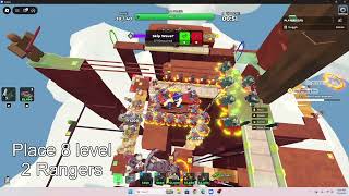 How to SOLO FALLEN on a HARD MAP (no skill tree, no hardcore towers, no golden towers)