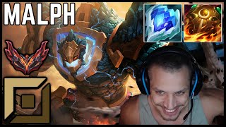 🌋 Tyler1 12 WINS IN A ROW! I CAN'T LOSE | Malphite Top Full Gameplay | Season 14 ᴴᴰ