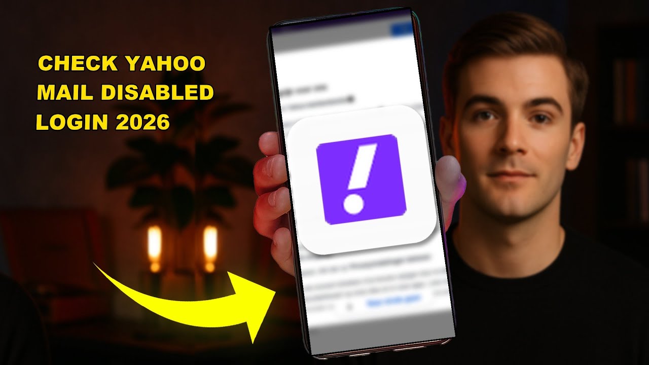 How To Check Yahoo Mail Disabled Login 2026 (UPDATED GUIDE)