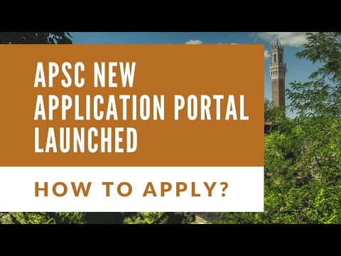 APSC ONLINE APPLICATION PORTAL LAUNCHED / HOW TO APPLY