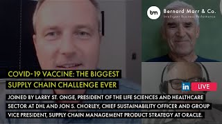 COVID-19 Vaccine: The Biggest Supply Chain Challenge Ever - insights from DHL and Oracle