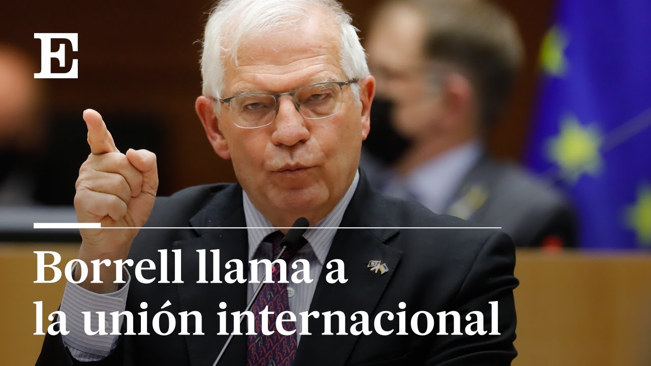 El aplaudido DISCURSO de BORRELL sobre el ataque a Ucrania |EL PAÍS