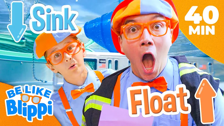 Blippi & Friends Play Sink or Float 🌊 Be Like Blippi | Fun For Kids | After School Club