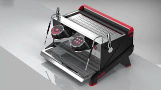 Izensso Raptor Collection  Compact Commercial Espresso Machine For Cafs