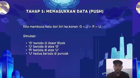 Studi Kasus Stack Pada Pemrograman Java || Workshop Pemrograman Dasar