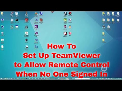How To Set Up TeamViewer to Allow Remote Control Even With No User Signed In to Windows