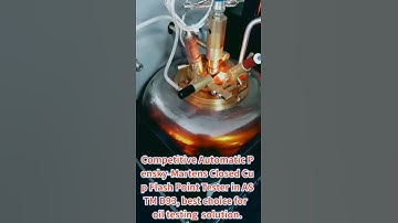 Automatic Pensky-Martens Closed Cup Flash Point and Fire Point tester in ASTM D93