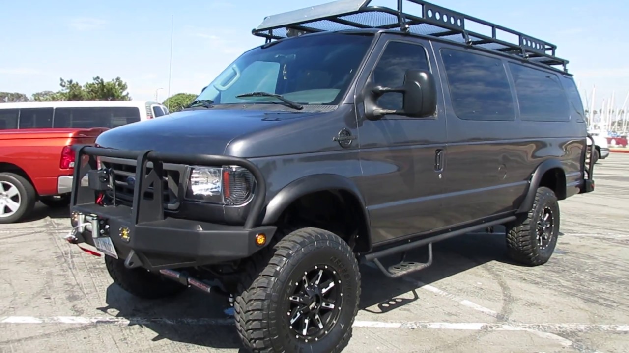 four wheel drive passenger van