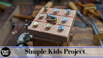 Making a Tic Tac Toe Board With My Daughter