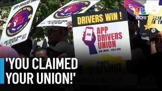 Mass. rideshare drivers union makes U.S. history with certification
