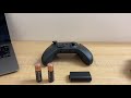 Can the Xbox One rechargeable battery work with the Xbox Series X controller?