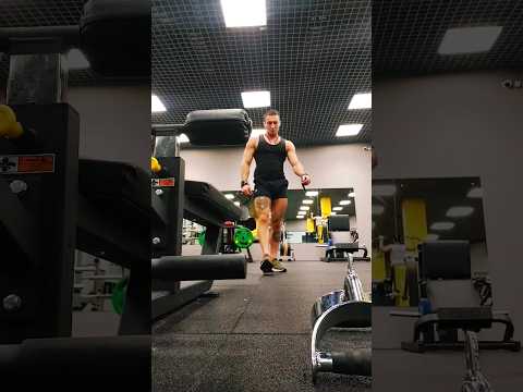 2 день наборы массы. Мне кажется ему легко... #sports #gym #bodybuilding #gymmotivation #gymbro #all