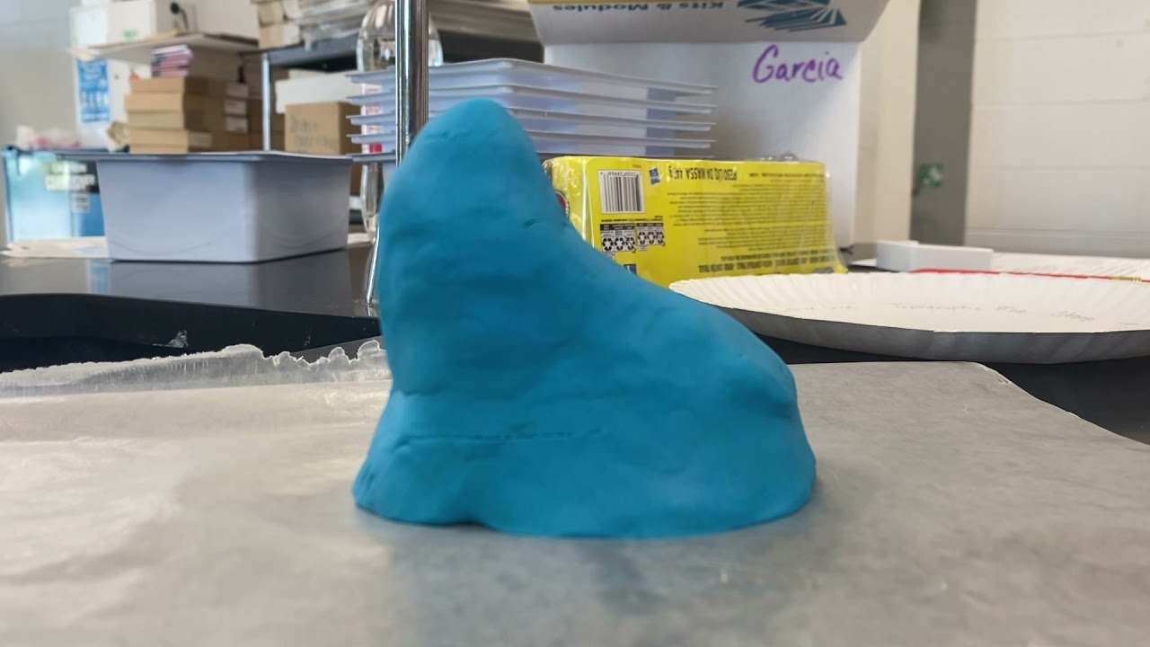 Topographic Map Play Doh Lab