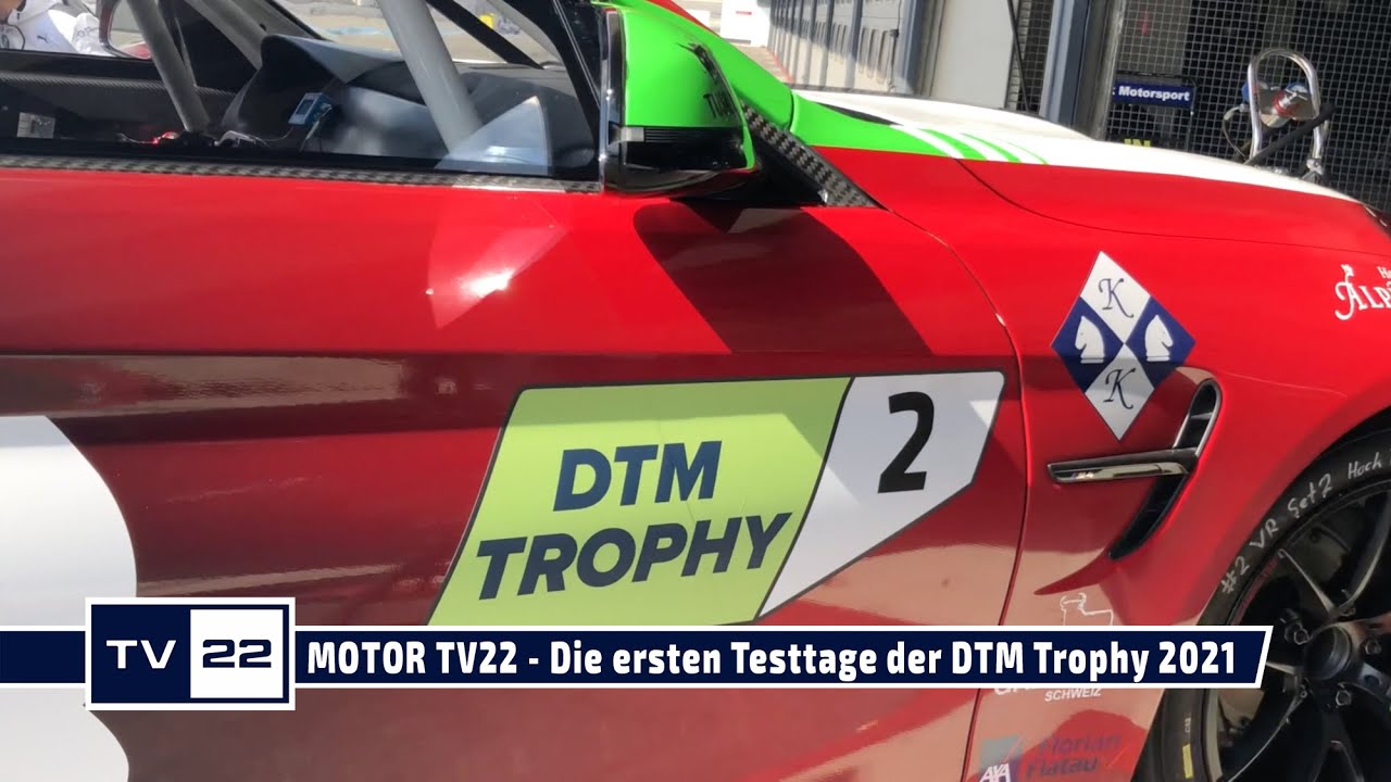 MOTOR TV22: Die ersten Testtage der DTM Trophy am Hockenheimring 2021