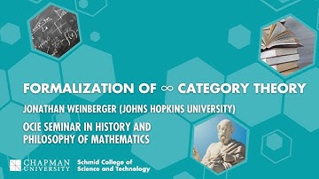 Formalization of ∞ category theory (Jonathan Weinberger, Johns Hopkins University)