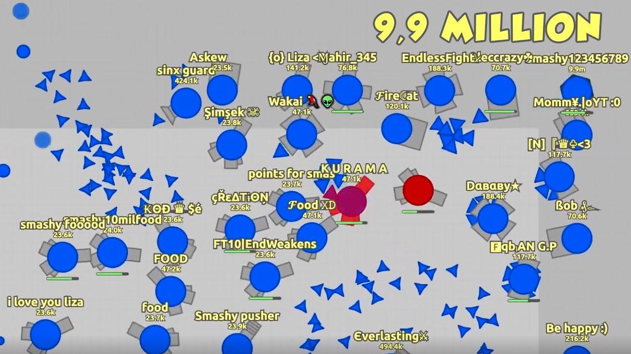 10 MILLION FOR SMASHY? ? (Part 9) Diep.io Sandbox