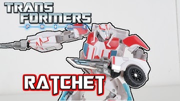 KOOWAHHH! | #transformers Prime RiD Deluxe Class Autobot Ratchet Video Review (w/Reprolabels)
