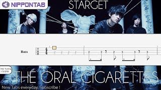 Miniatura de vídeo de "【Bass TAB】〚THE ORAL CIGARETTES〛Starget ベース tab譜"