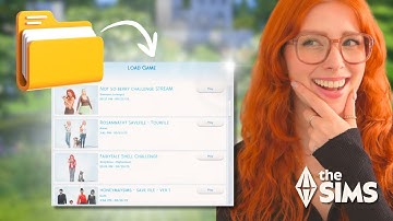 Adding custom Save Files to the Sims 4 - Tutorial + Recommendations