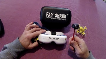 How to Setup Fatshark Goggles with the Inductrix Fpv